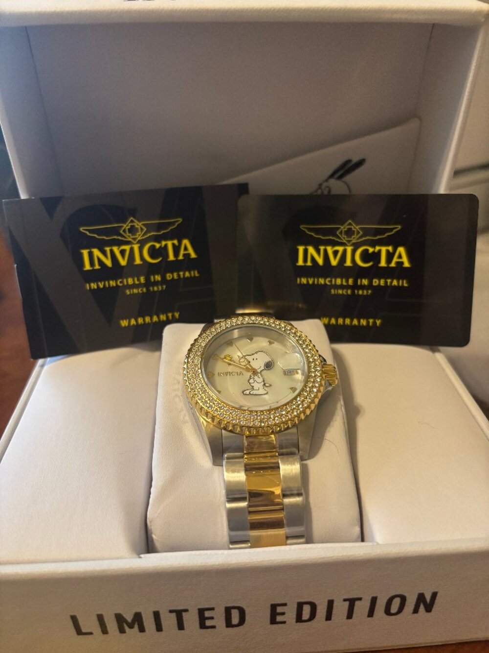 Invicta Angel Collection Snoopy Watch